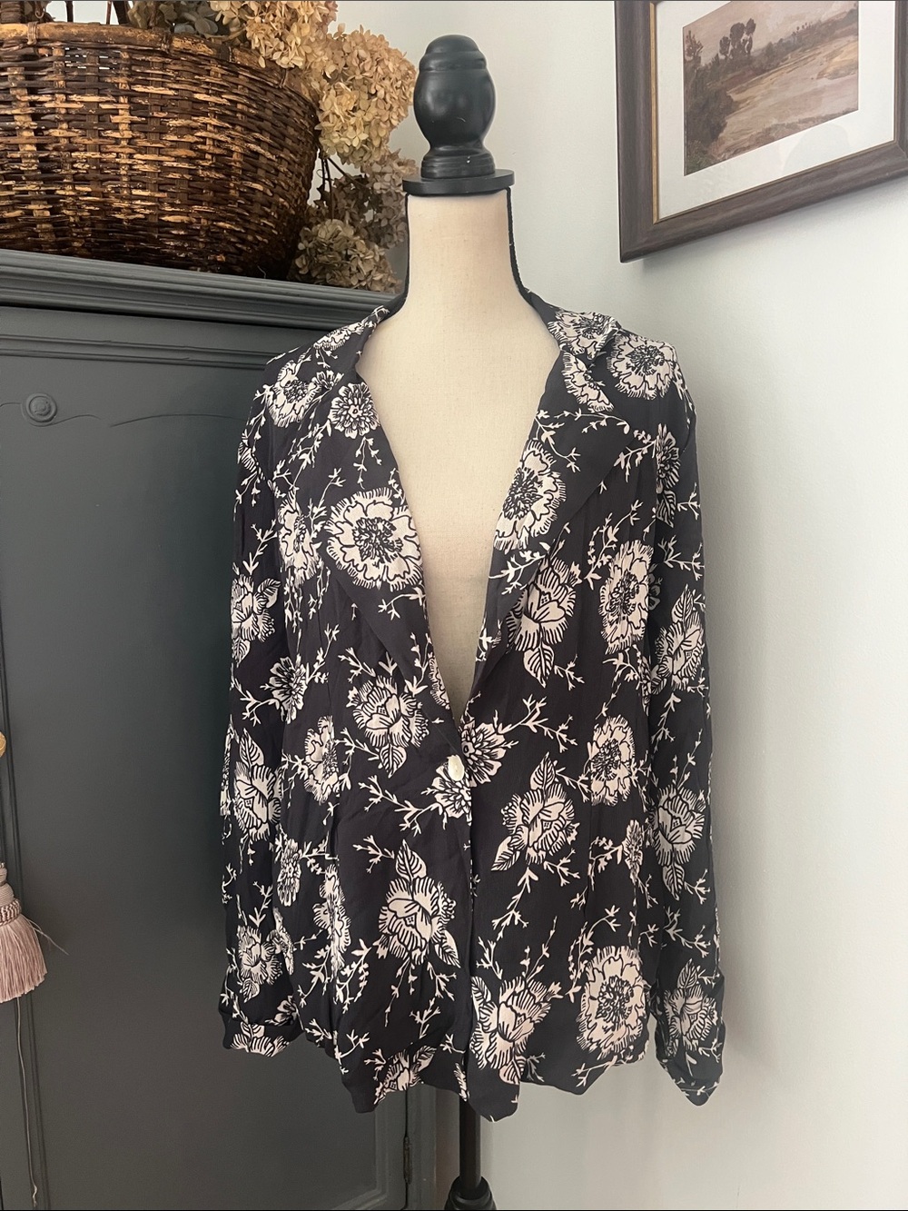 Anthropologie Cleobella Floral Blazer
